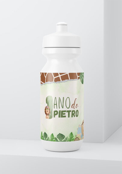 Convite Festa Infantil Personalizado Safari Interativo