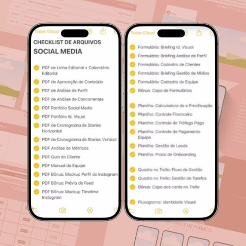 Pack Completo Arquivos Social Media - 40 Arquivos Prof.