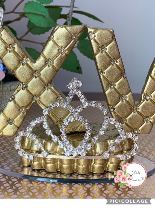 Vela de Aniversário Personalizada em Biscuit com Algarismos Roma