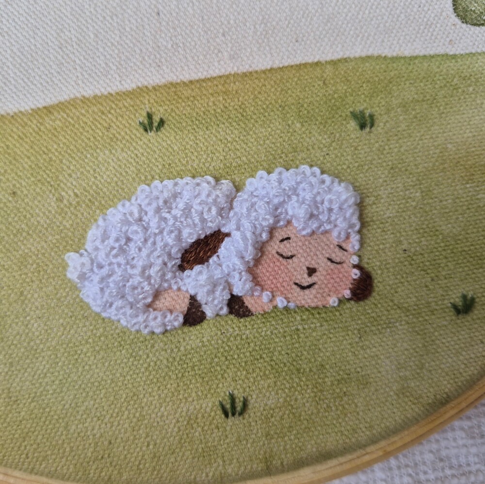 Enfeite de Parede ovelha Decoração Infantil