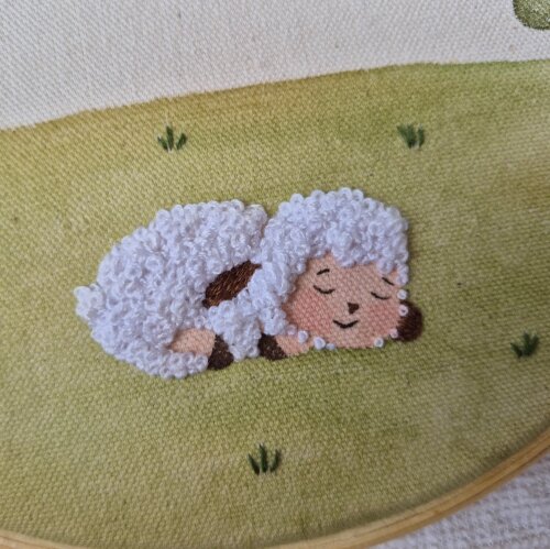 Enfeite de Parede ovelha Decoração Infantil