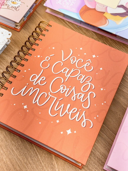 Agenda Planner Personalizado A5 Você Manda a Imagem da Capa