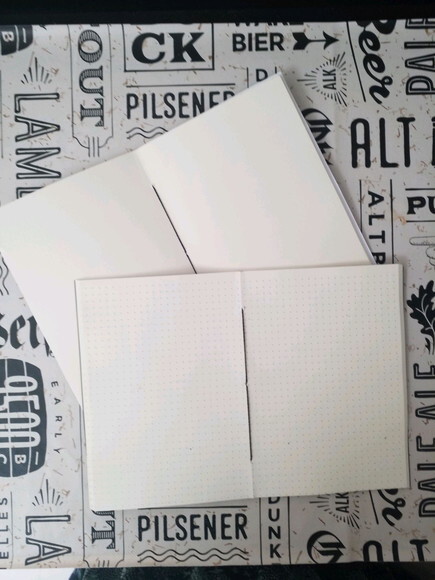 Caderninho para planner em papel pólen