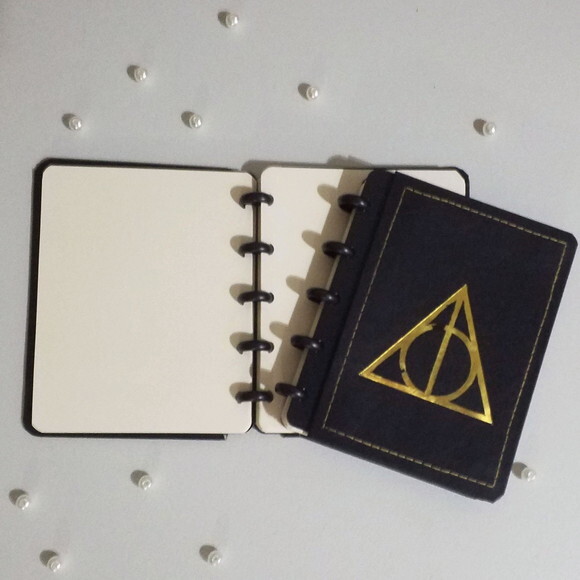 Caderno de Disco Harry Potter A6