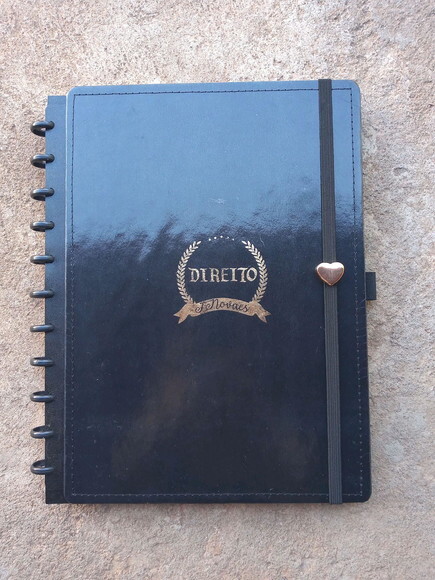 Caderno de Disco Personalizado m Colegial Inteligente