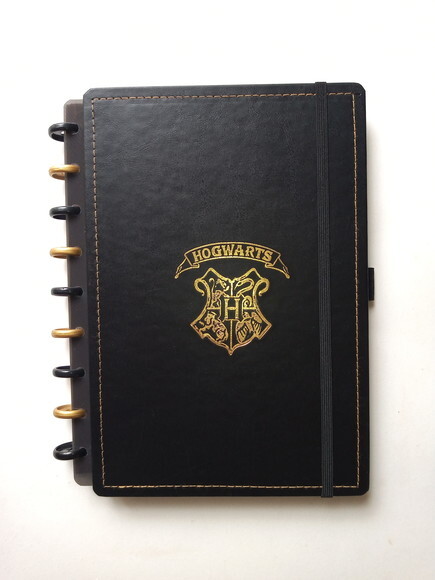 Caderno Harry Potter G - Universitário com Discos Grandes
