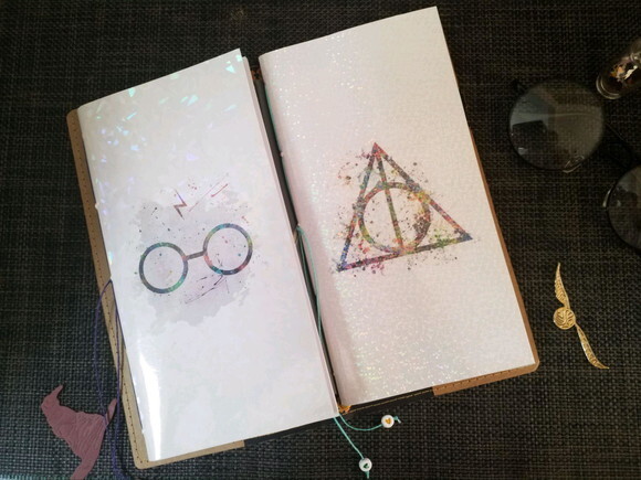 Traveler Notebook Harry Potter (Super Light) c/2 cadernos
