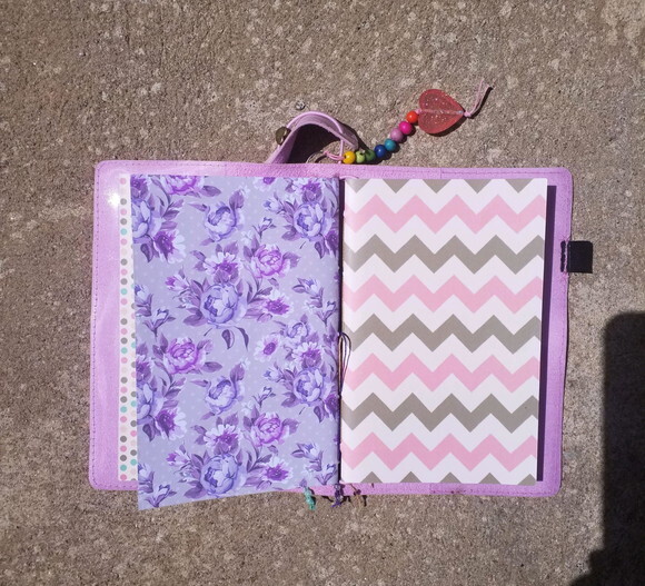 Traveler Notebook Midori Rosa Bebê C/3 Cadernos