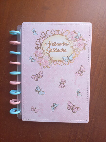 Agenda Planner Personalizado m 9 Discos Você Faz a Capa