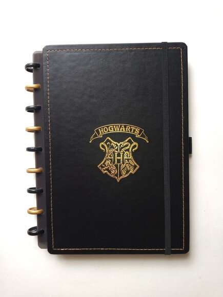 Caderno de Disco Harry Potter Médio Colegial
