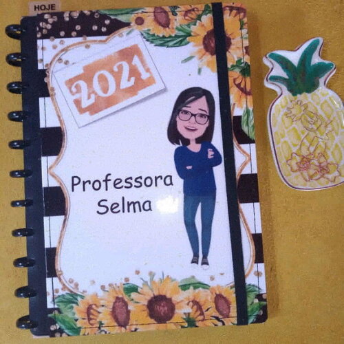 Caderno de Disco Personalizado m Colegial Inteligente