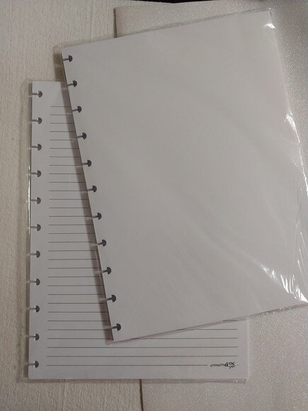 Refil para Caderno de Disco com 11 Furos 20x27,5
