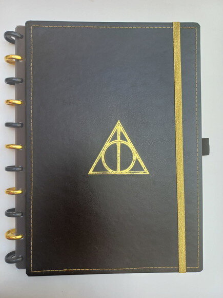 Caderno Harry Potter G - Universitário com Discos Grandes