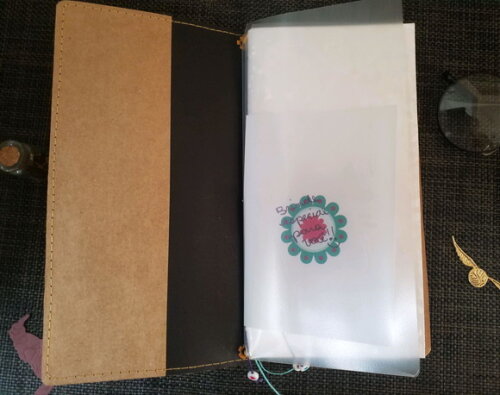 Traveler Notebook Harry Potter (Super Light) c/2 cadernos