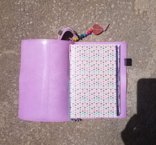 Traveler Notebook Midori Rosa Bebê C/3 Cadernos