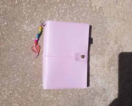 Traveler Notebook Midori Rosa Bebê C/3 Cadernos