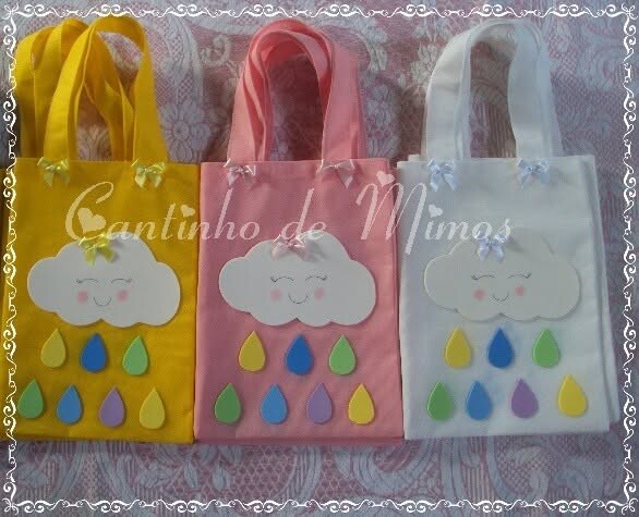 SACOLA PERSONALIZADA CHUVA DE BENÇÃO