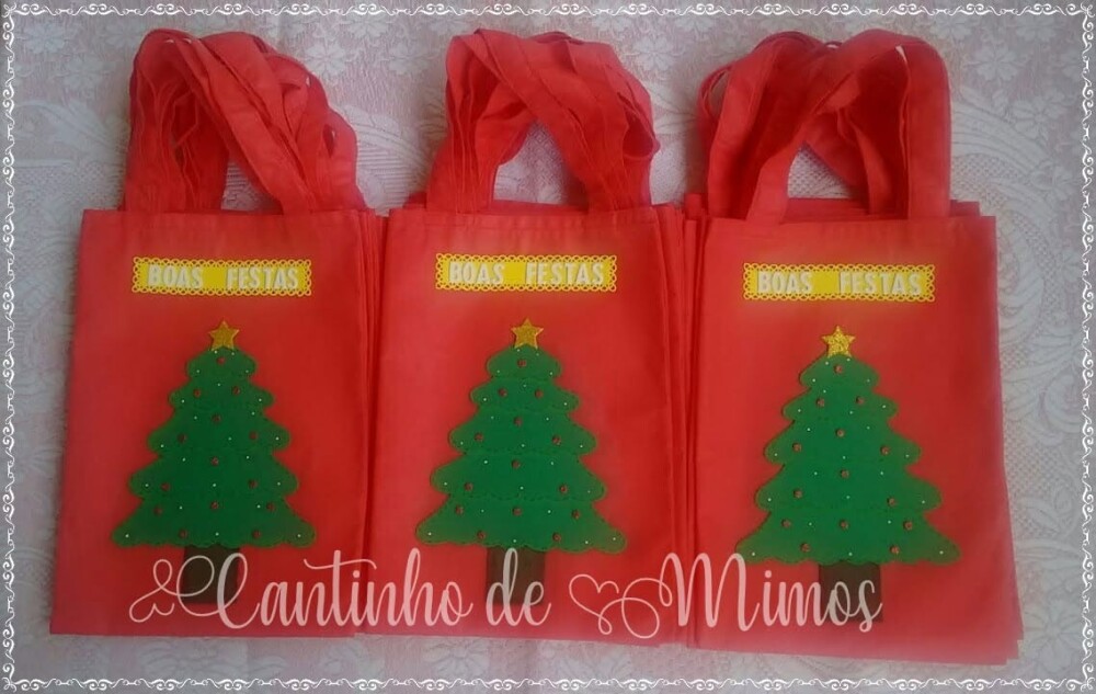 SACOLA PERSONALIZADA NATAL