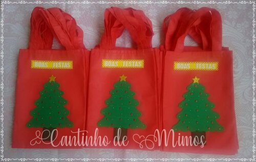 SACOLA PERSONALIZADA NATAL