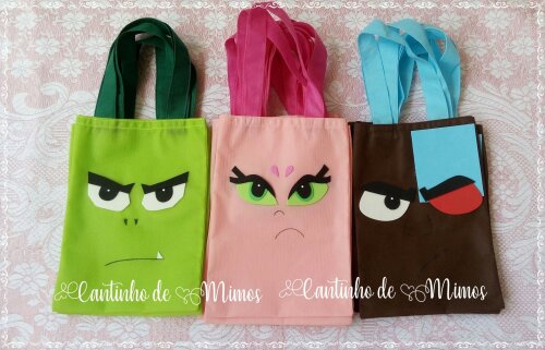 SACOLA PERSONALIZADA JOVENS TITÃS