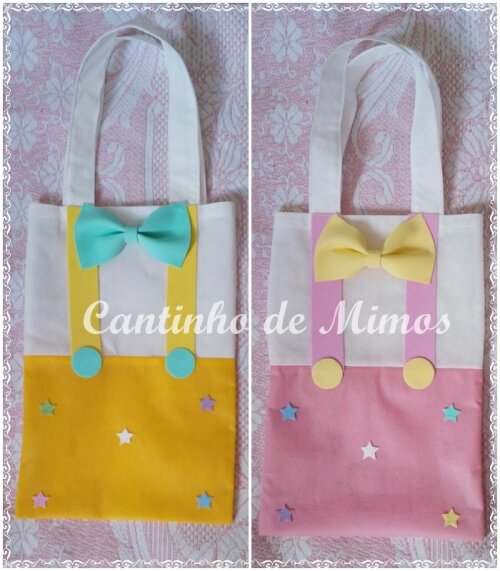 SACOLA PERSONALIZADA CIRCO ROSA