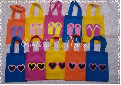 SACOLA PERSONALIZADA  PRAIA/SURF