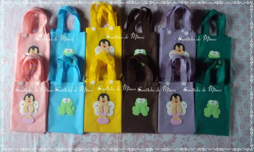 SACOLA PERSONALIZADA JARDIM ENCANTADO