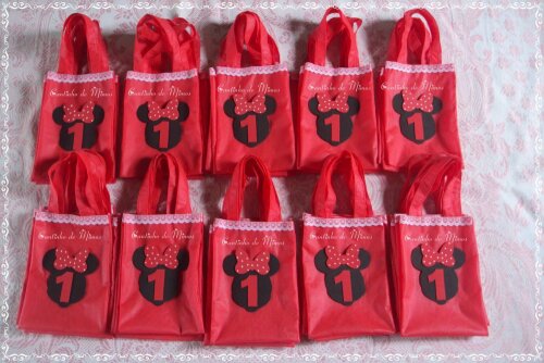 SACOLA PERSONALIZADA MINIE