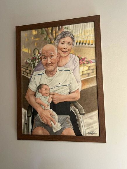 Desenho Realista Feito à Mão Sob Encomenda
