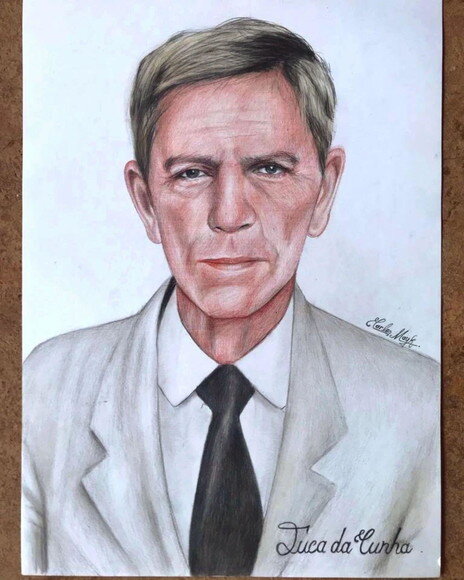 Desenho Realista Feito à Mão Sob Encomenda