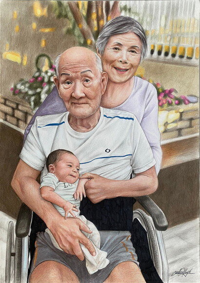Desenho Realista Feito à Mão Sob Encomenda