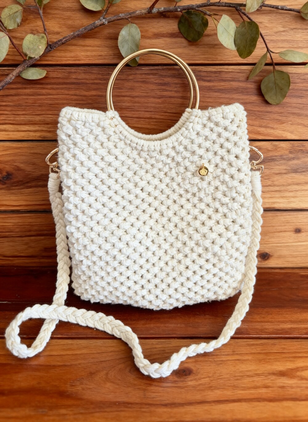 Bolsa Elegance Macramê