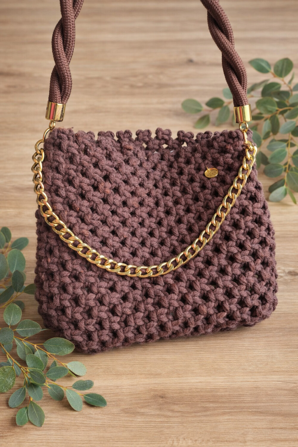Bolsa Boreal Macramê