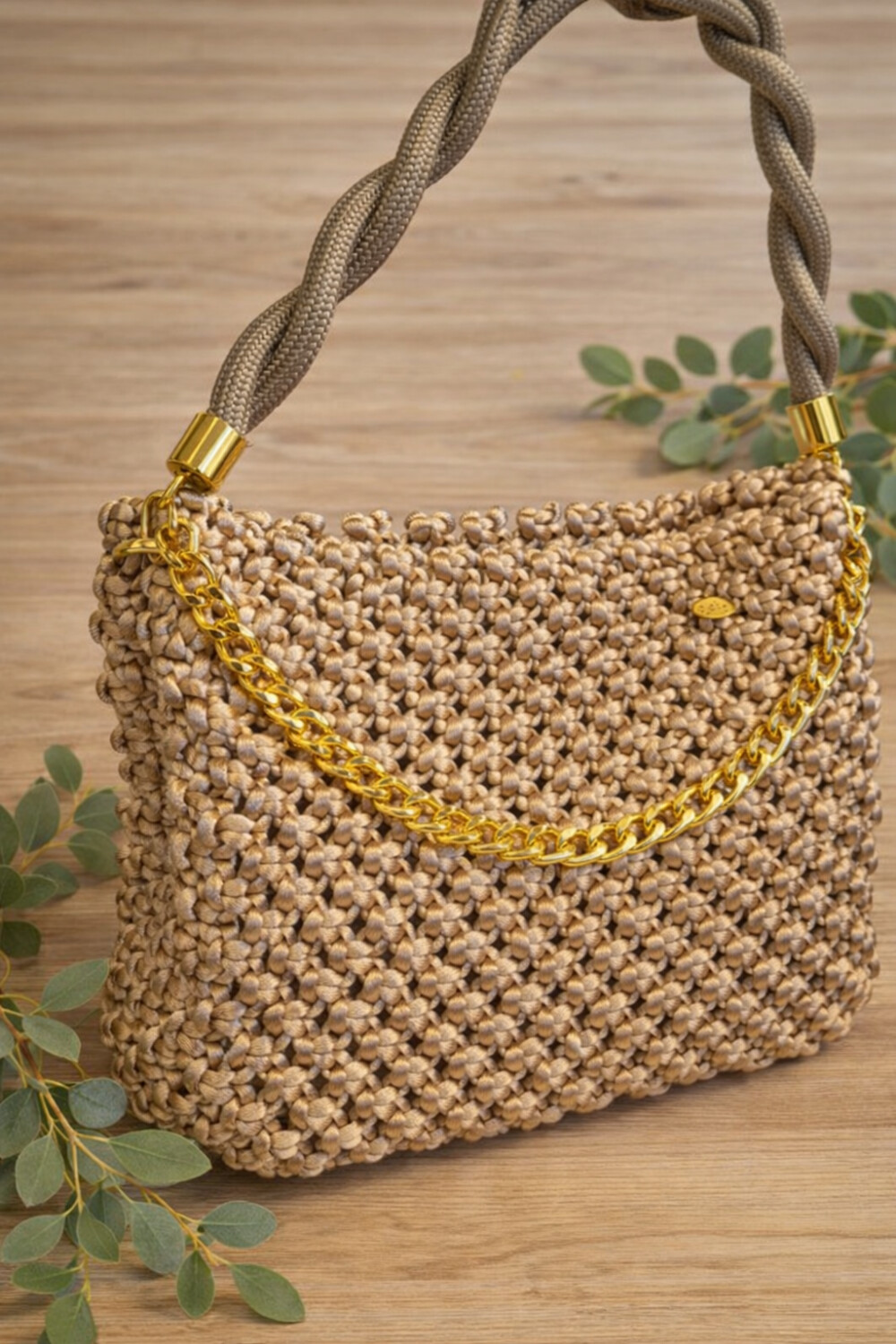 Bolsa Boreal Macramê