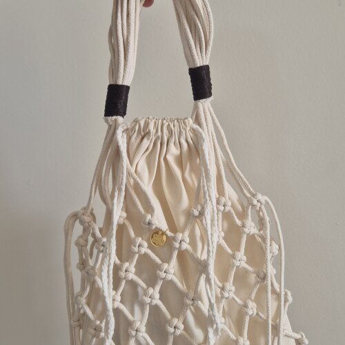 Bolsa Brisa Macramê