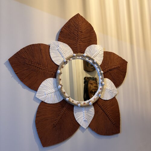 Espelho flores de verão