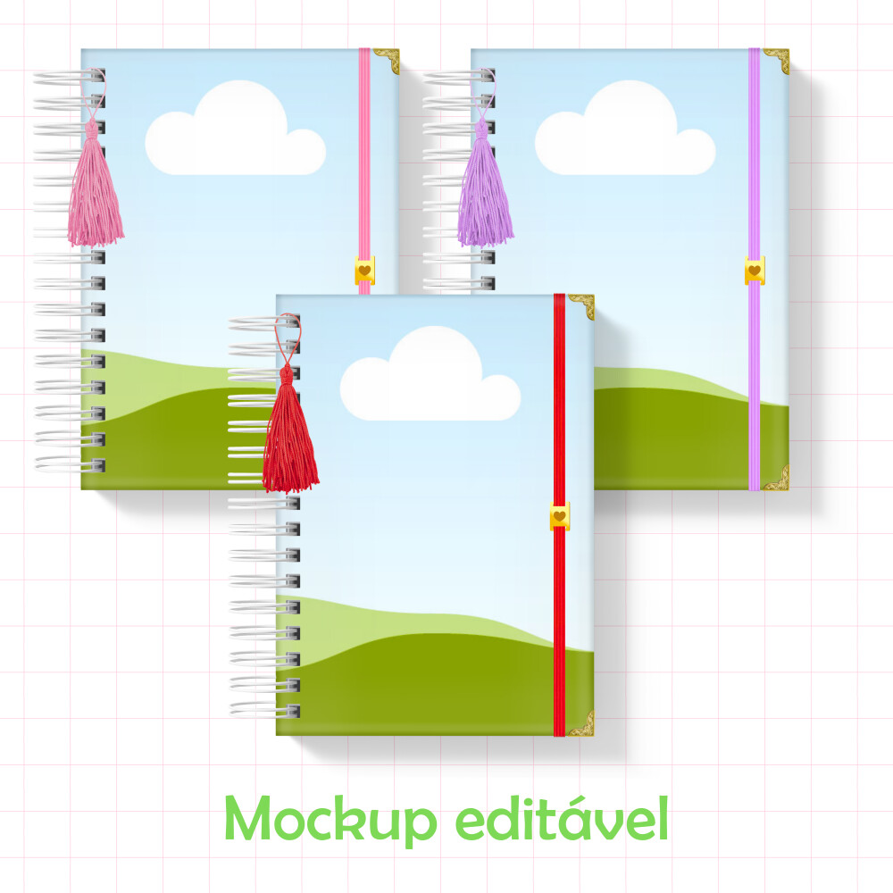 Mockup editável no CANVA