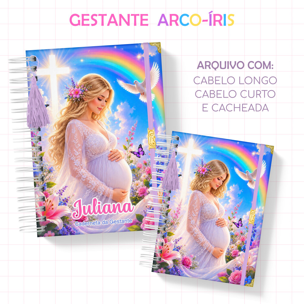 GESTANTE ARCO-ÍRIS