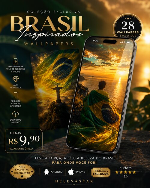 28 Wallpapers Premium do Brasil para Celular | Android e iPhone |