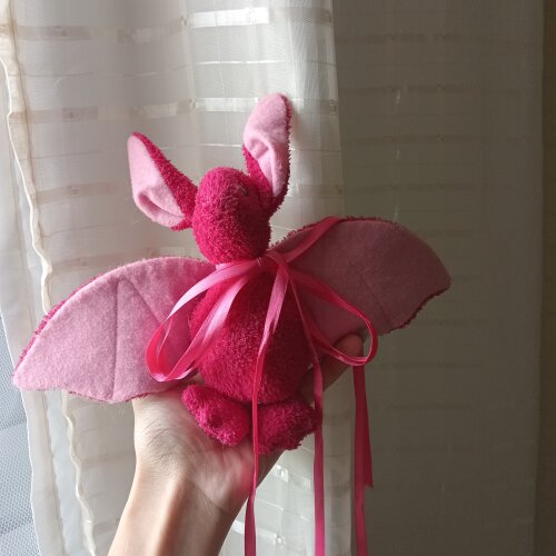 Morcego em tecido decoração