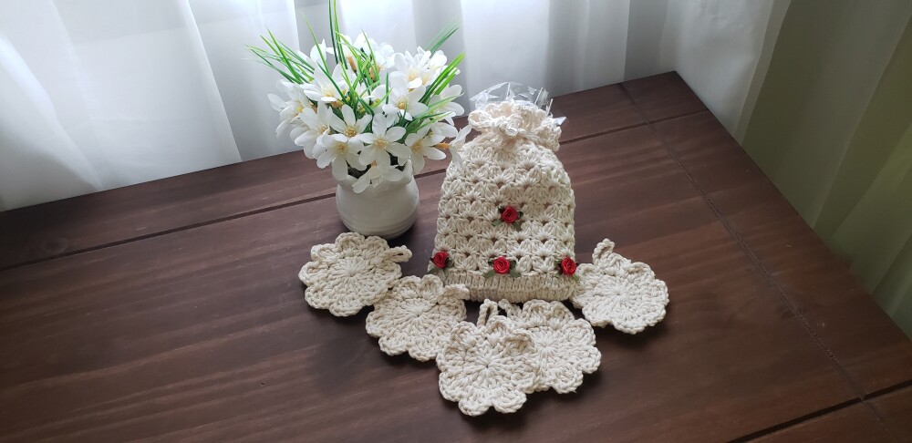 Ecopad Florzinha + Bolsinha