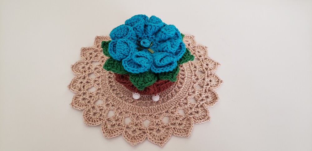 Sachê Porta Sabonete Flor Camélia