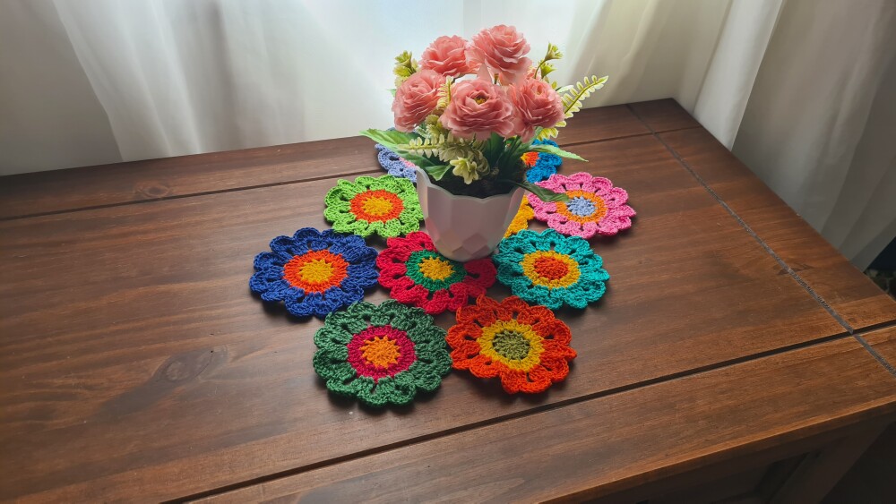 Trilho de Mesa Flores Japonesa (40 cm x 30 cm)