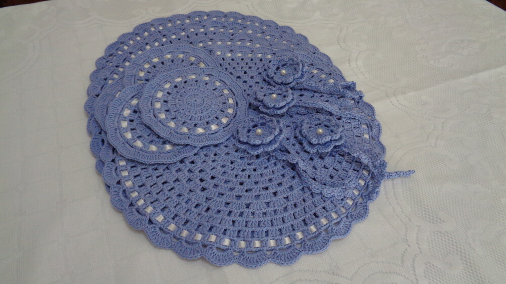 Sousplat Reno Azul (12 peças)