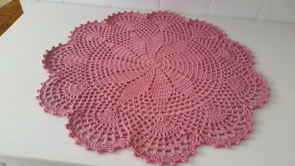 Centro de Mesa Estrela Rosa Quartzo ( 60 cm )