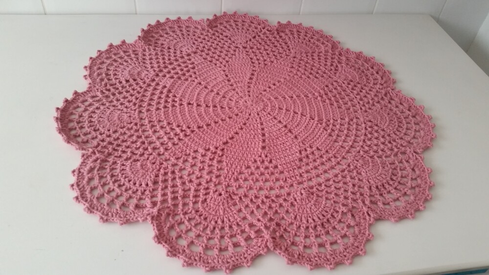 Centro de Mesa Estrela Rosa Quartzo ( 60 cm )
