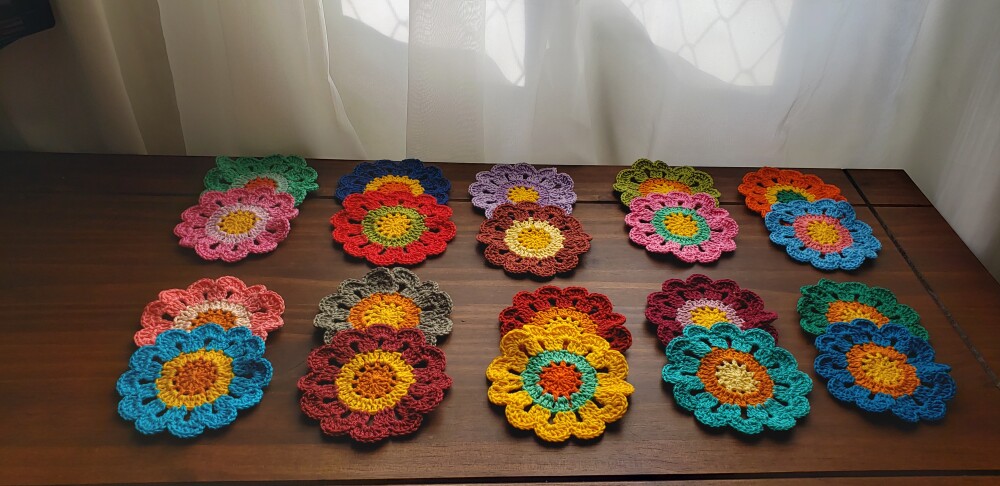 Flores Japonesas para Customização (20 unidades)