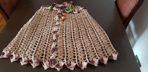 Capa em Crochê para Botijão de Gás com Flores