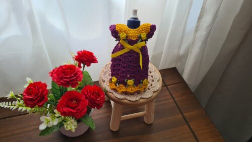 Capa para Adoçante 100 ml (Vestidinho)