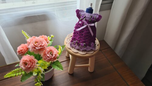 Capa para Adoçante 100 ml (Vestidinho)